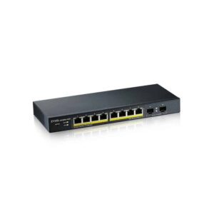 ZyXEL GS1900-10HP 8-port GbE Smart Managed PoE Switch with GbE Uplink