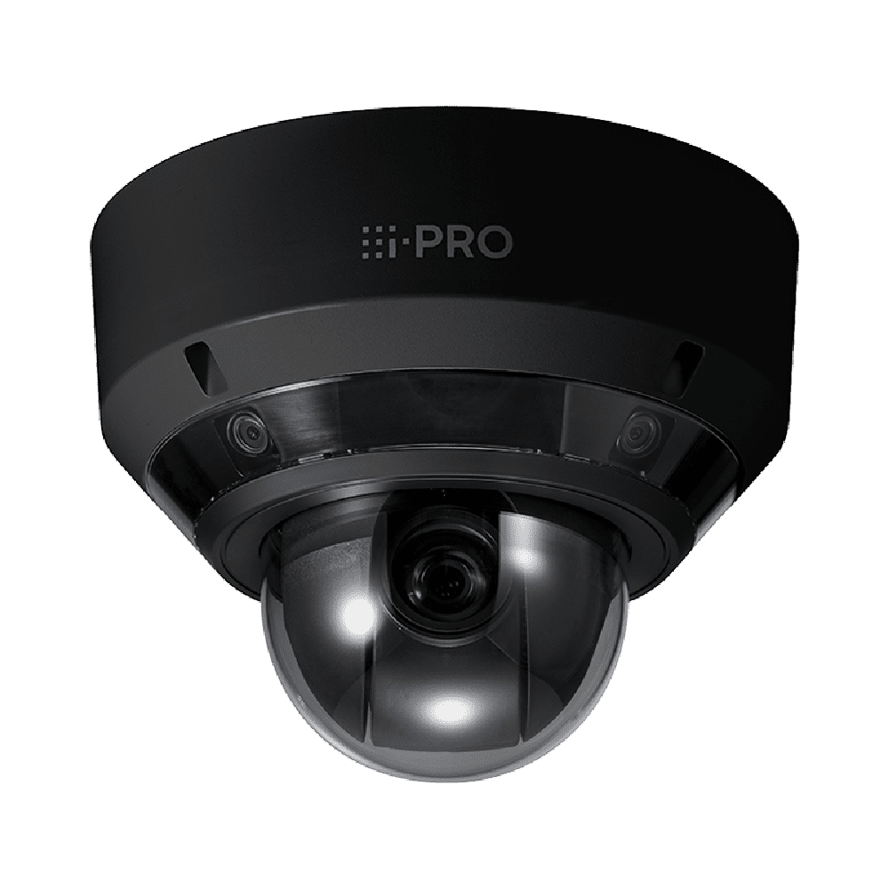 WV-X86531-Z2 multisensor kamera med i alt fem indbyggede kameraer i sort fra i-pro